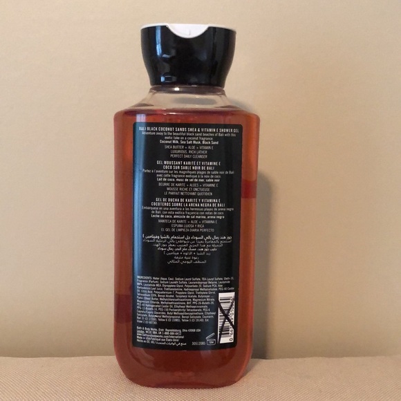 Bath & Body Works Skincare New Bali Black Coconut Sands Shower Gel